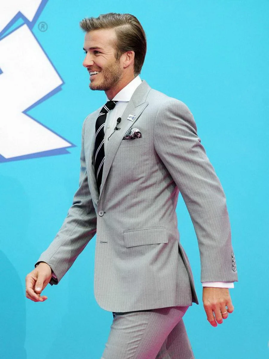 Silver Grey Two-Button Suit