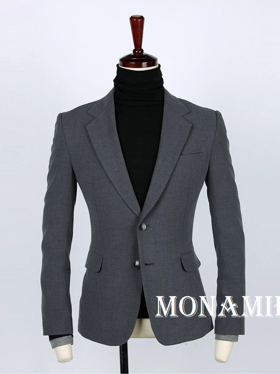 Slate Grey Tailored Blazer