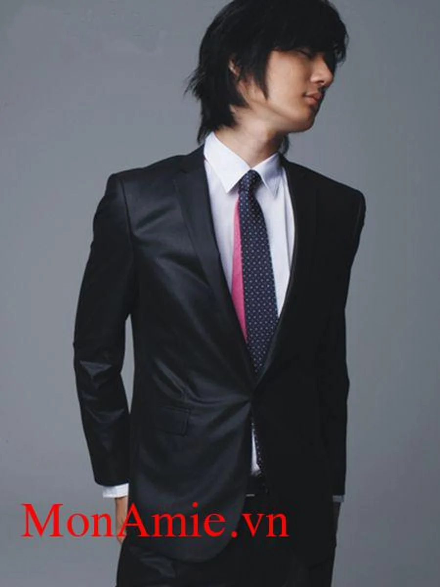 Modern Sheen Black Suit