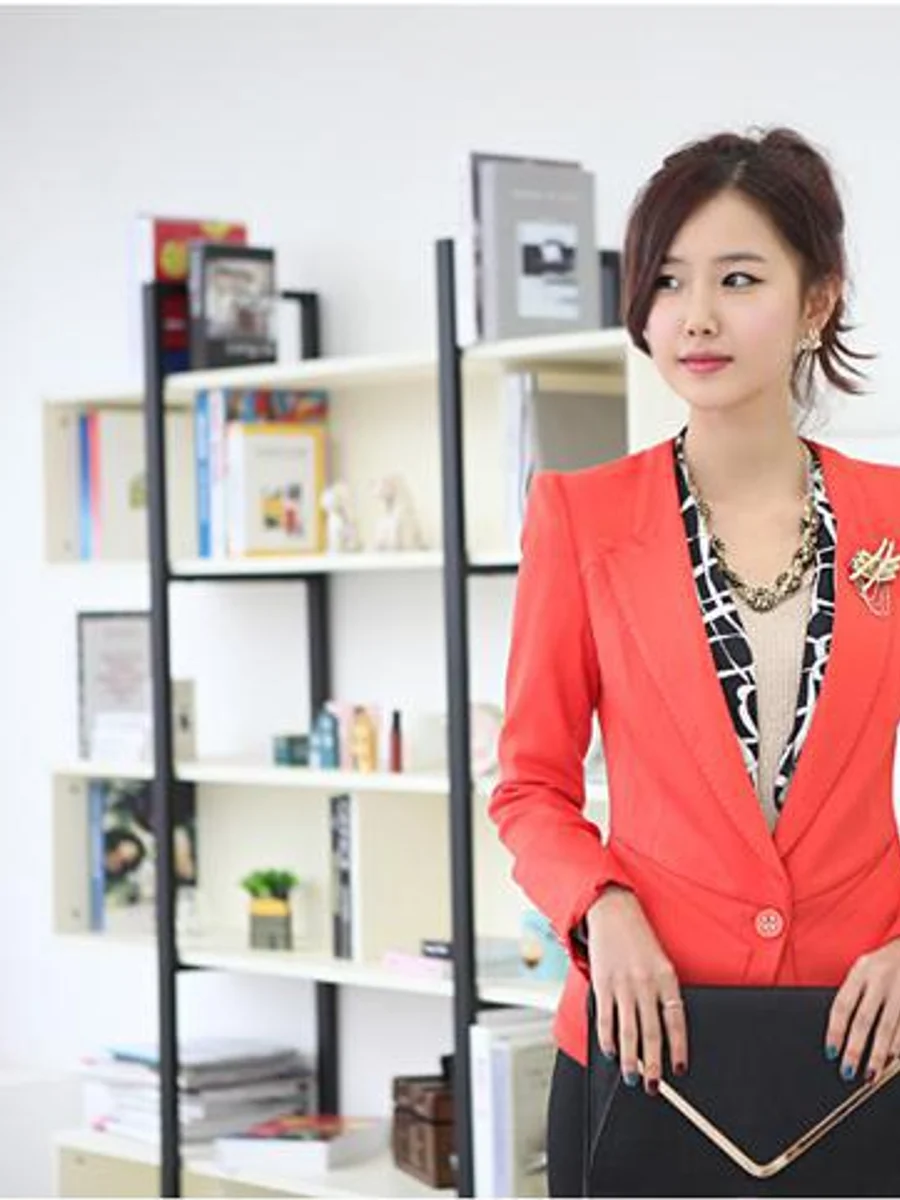 Vermilion Office Blazer