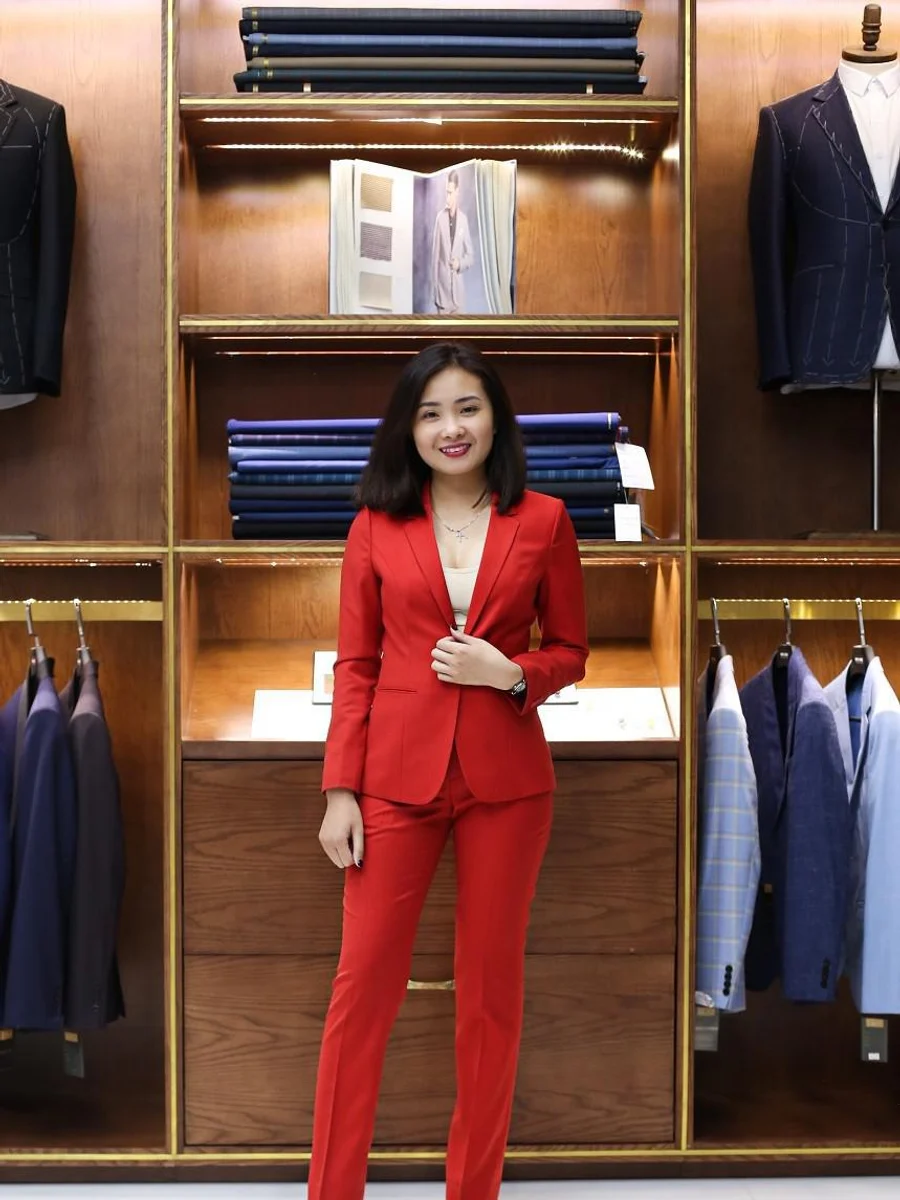 Scarlet Power Suit