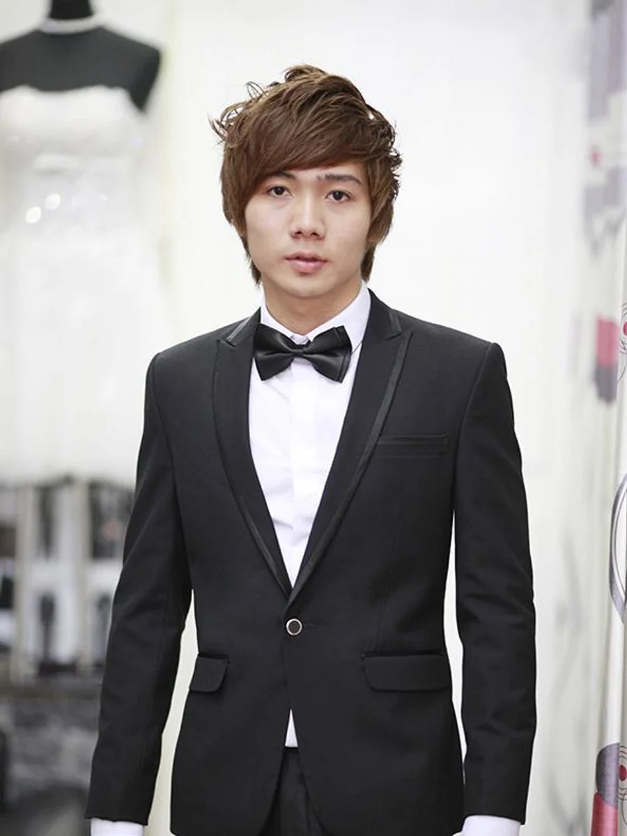 Silver Clasp Midnight Tuxedo