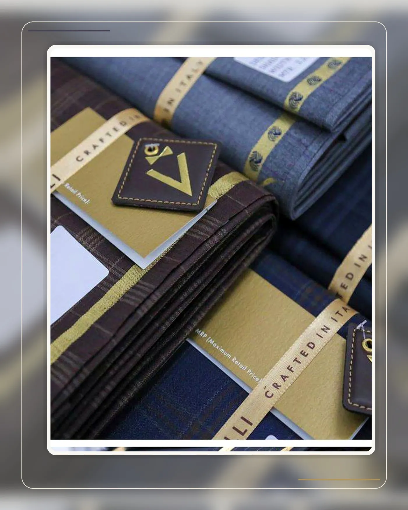 Roll of soft-draping wool suiting at Mon Amie